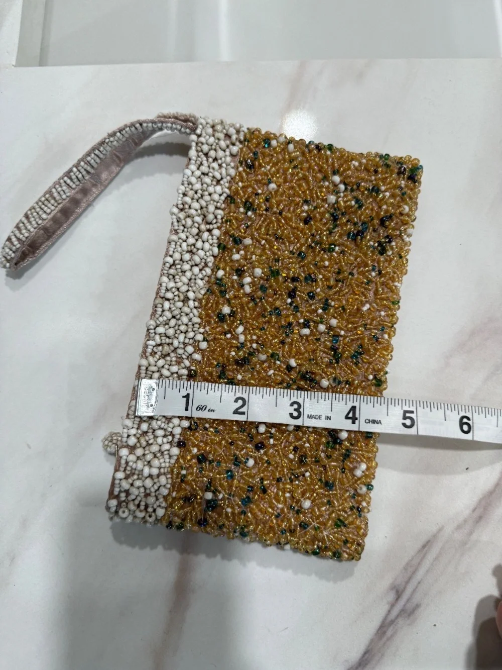N/A beaded wristlet